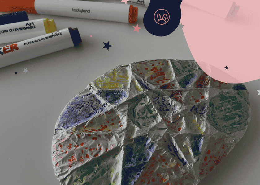 Alobalové vajíčko: Kreatívna aktivita na Veľkú Noc