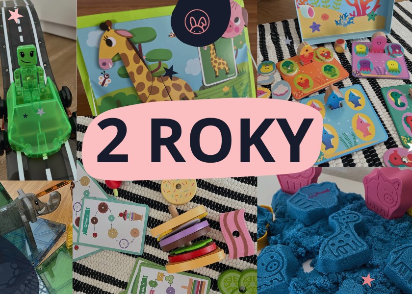 Tipy na darčeky pre 2 ročné deti