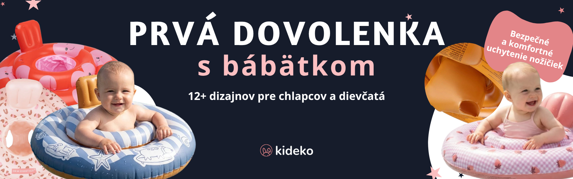 Bezpečné kolesá pre bábätká