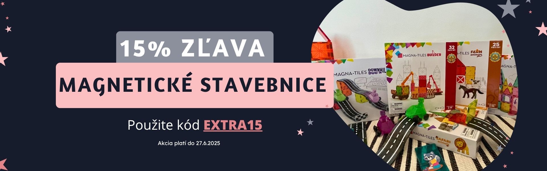 Magna tiles - najlepšie magnetické stavebnice