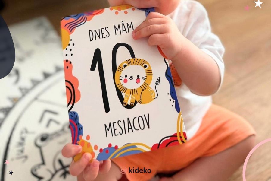 Míľniková kartička pre bábätko