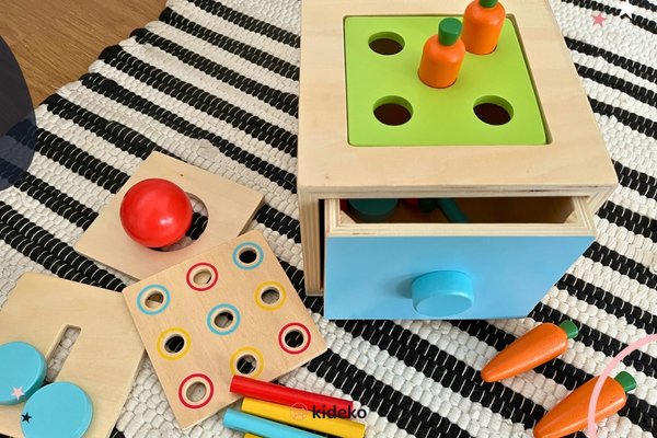 Montessori box ako darček pre 1 ročné dieťa