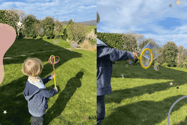 veľké bubliny pre deti