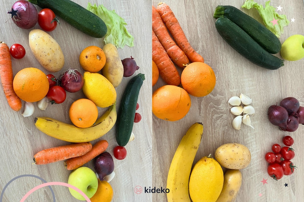 triedenie ovocia podľa farieb