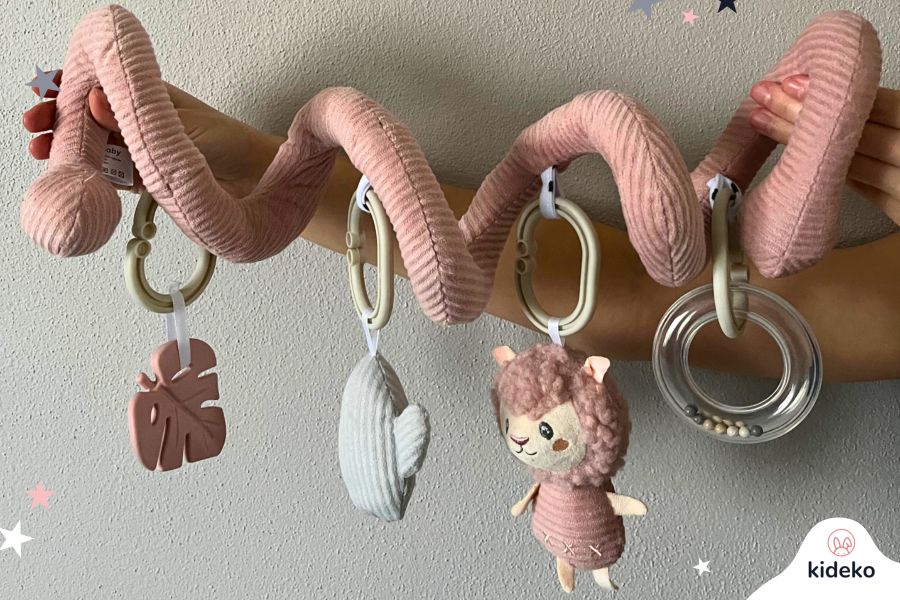 new-baby-špirála-lama-reťaz-rozložená