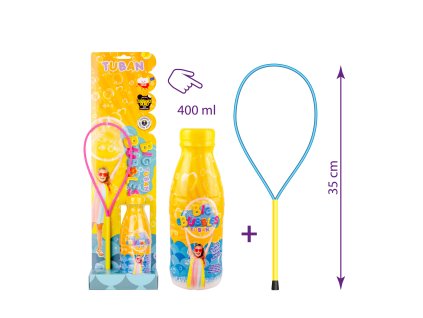 Sada Obruč na bubliny + tekutina 400 ml