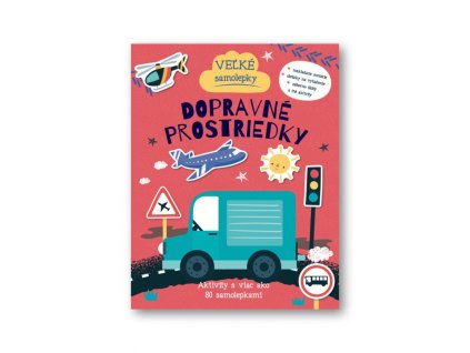 Dopravné prostriedky - veľké samolepky