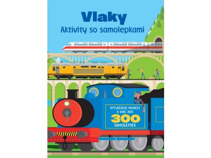 Vlaky - Aktivity so samolepkami