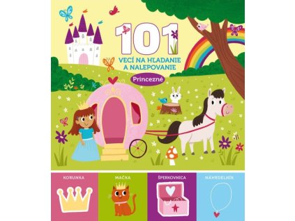 Princezné - 101 vecí na hľadanie a nalepovanie