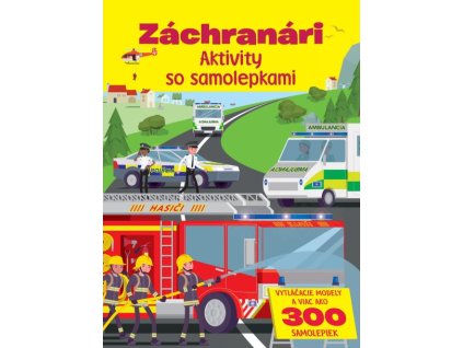 Záchranári - Aktivity so samolepkami