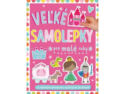 Princeznin palác - Veľké samolepky pre malé ruky