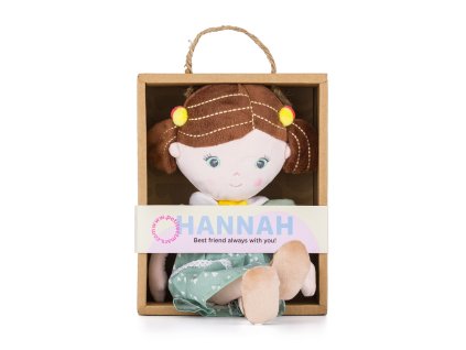 PETITE&MARS Bábika plyšová Hannah 0+, 35 cm