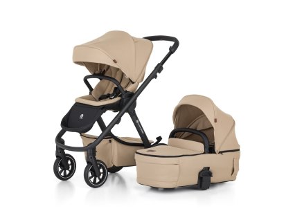 PETITE&MARS Kočík kombinovaný ICON 2v1 Mocha Beige LITE RWS