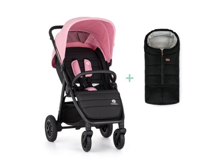 PETITE&MARS Kočík športový Airwalk2 Rose Pink + PETITE&MARS fusak Jibot ZADARMO