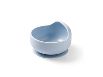 BABYONO Miska silikónová s prísavkou - blue 6m+