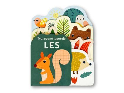Tvarované leporelo - Les