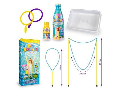 Mega sada pre veľké bubliny