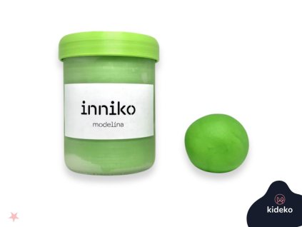 Inniko modelína zelená 220g