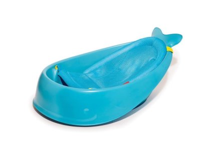 SKIP HOP Vanička s ergonomickou podložkou Moby 3 fázová modrá