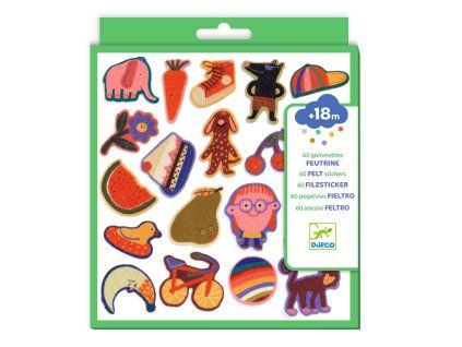 dj00951 plstene samolepky velka zabava 60 ks