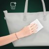 KINDERKRAFT SELECT Taška prebaľovacia Treasurebag Light Grey Nature Vibes, Premium