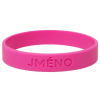 neon pink náramek jméno