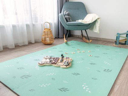 Kidlu - Pěnové puzzle Mint Leaves 1