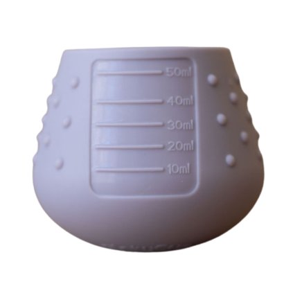 Silikonový učící hrneček Tidy Tot DinkyCup Fleur de Jardin Rose