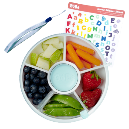 GoBe Snack Spinner Flip Macaron Blue + popruh a samolepky zdarma