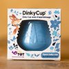 Silikonový učící hrneček Tidy Tot DinkyCup Fleur de Jardin Bleu