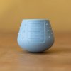 Silikonový učící hrneček Tidy Tot DinkyCup Fleur de Jardin Bleu