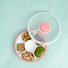 GoBe Snack Spinner Flip Coral Pink + popruh a samolepky zdarma
