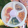 GoBe Snack Spinner Slide velký Taro Purple + popruh a samolepky zdarma