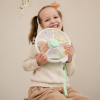 GoBe Snack Spinner Slide velký Coral Pink + popruh a samolepky zdarma