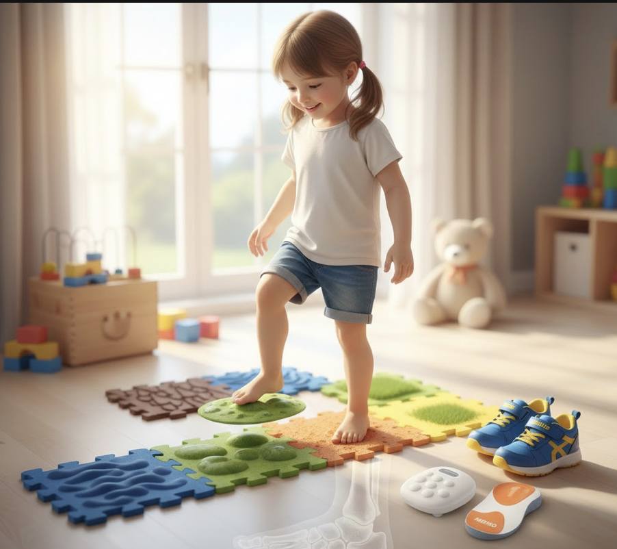 Ploché nohy u detí. Prevencia, pomôcky korekcia a cviky.