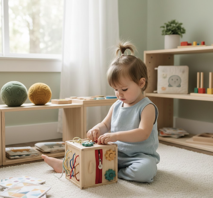 Montessori pomôcky: Samostatnosť, jemná motorika a kognitívne základy dieťaťa