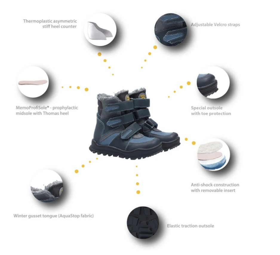 Detská zimná obuv: Ako vybrať topánky, ktoré udržia nohy v teple a podporia zdravú chôdzu