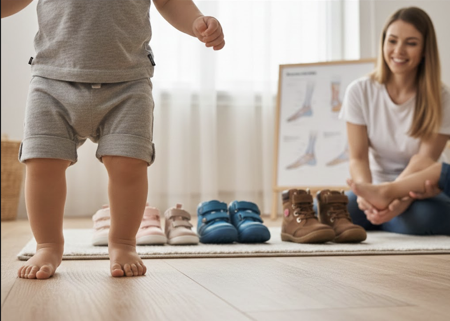 Detské nohy: Ako sa vyvíjajú, kedy spozornieť a kedy pomáha správna obuv