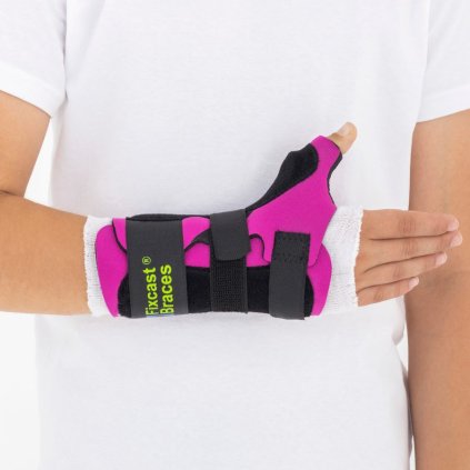 FIX-KG-06 Dlhá termoplastická podpora zápästia (Velikost 5)
