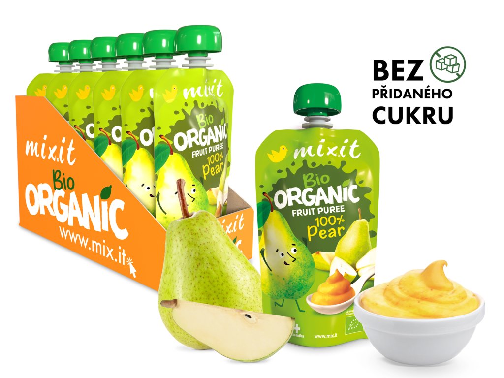 Ovocné Kapsičky Hruška produktovka 6ks CZ