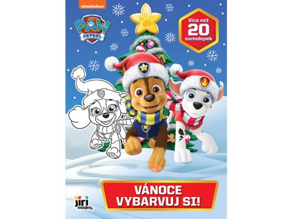 Vybarvuj si! Tlapková patrola Vánoce