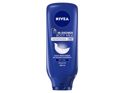 Nivea Body Milk výživné tělové mléko do sprchy, 400 ml