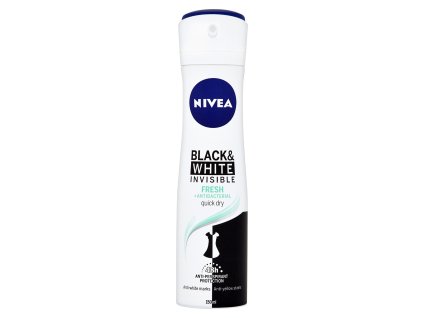 Nivea Black & White Invisible Fresh antiperspirant, 150 ml