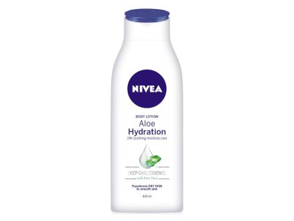 Nivea Aloe & Hydration lehké tělové mléko s pumpičkou, 400 ml