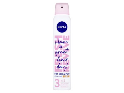 Nivea Fresh Revive Suchý šampon pro světlejší tón vlasů, 200 ml