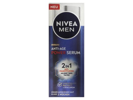 Nivea Men Anti-Age Power Serum posilující sérum 2 v 1, 30 ml