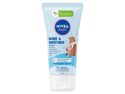 Nivea Baby Wind & Weather krém proti chladu a větru, 50 ml