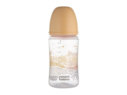 canpol babies antikolikova lahev easystart mountains 240ml bezova