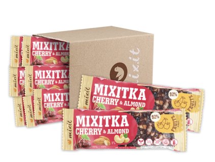 Mixitky BEZ LEPKU Třešeň Mandle (9 ks)