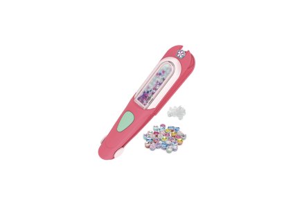 Třpytivé diamanty do vlasů s aplikátorem plast 18x4cm s doplňky v krabičce